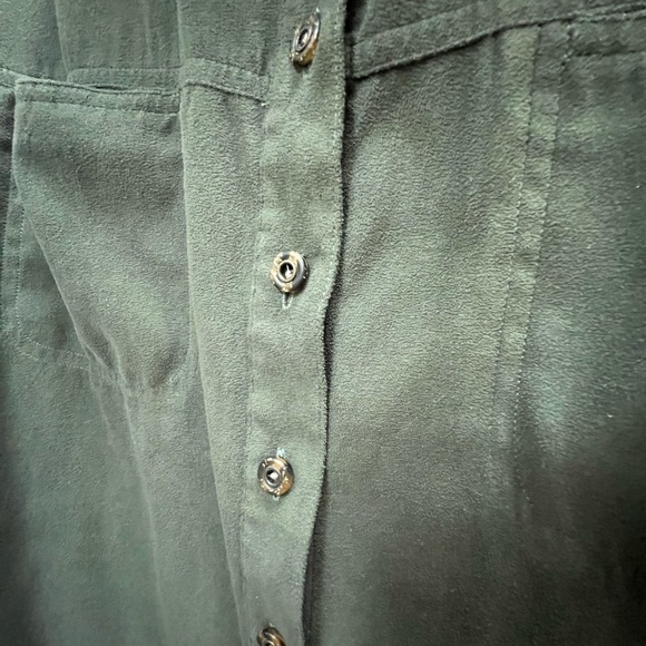 Vintage green button down - Picture 4 of 4